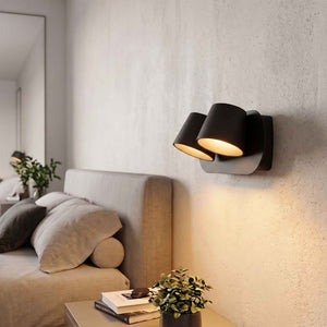 Aplique de pared LED doble "KOP-2" orientable 12W (9)