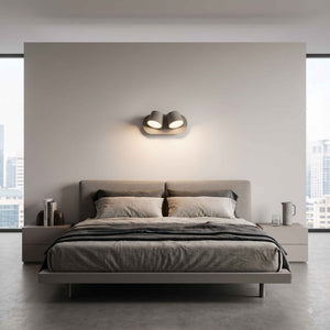 Aplique de pared LED doble "KOP-2" orientable 12W (17)