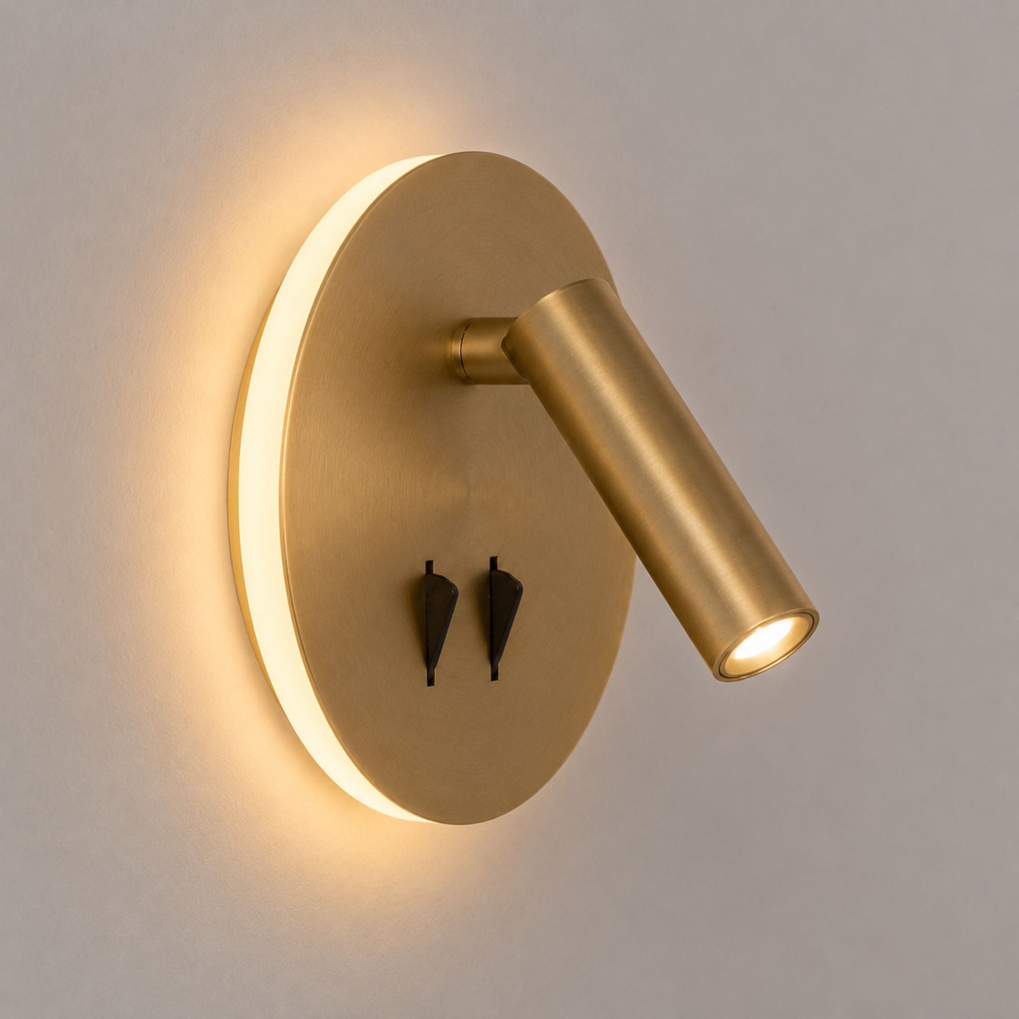 Aplique de pared para lectura "Quart" - Doble función - 3W+6W (28)