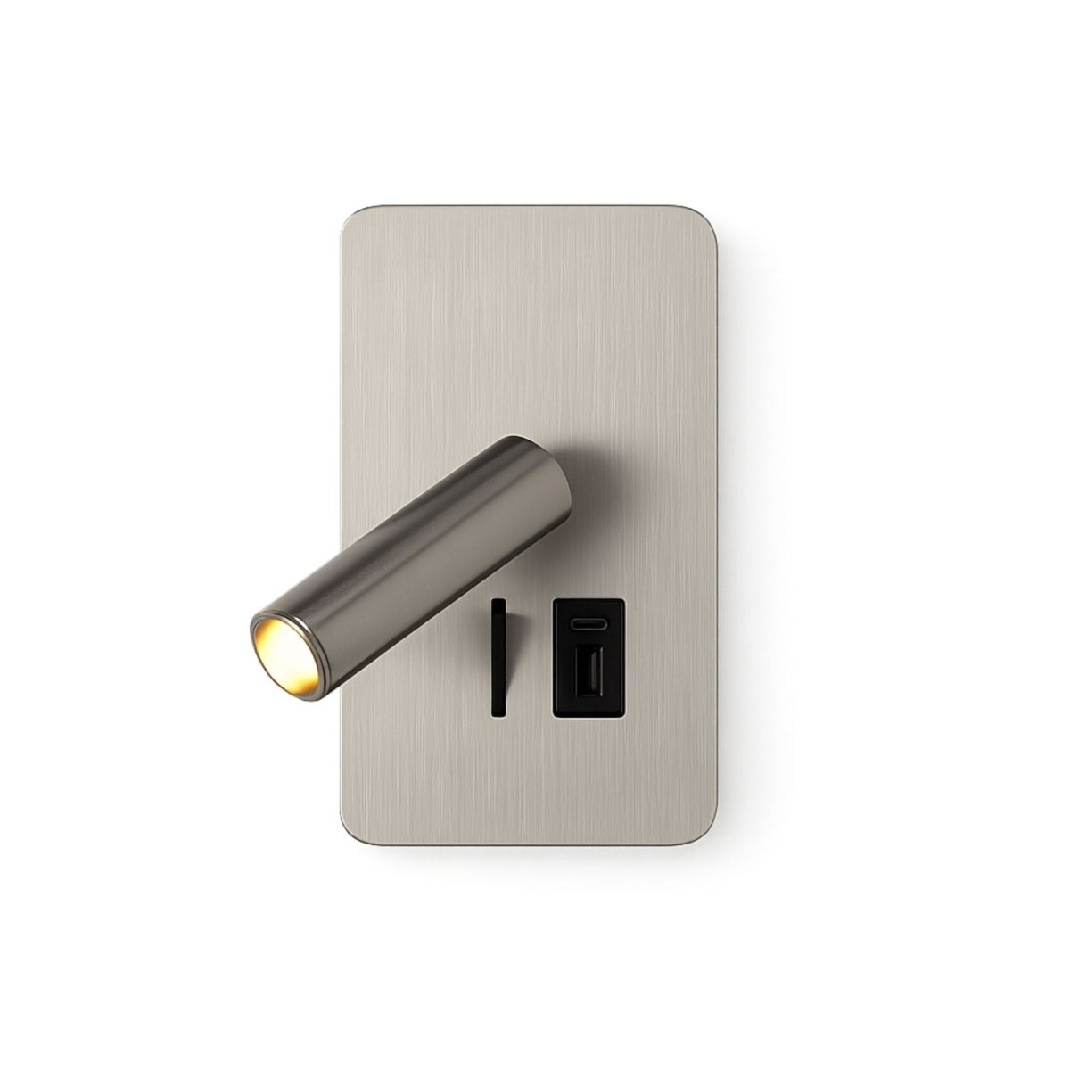 Aplique de pared "ALIX" - 3W - 2600K - USB+USB-C - Instalación superficie | | Barcelona Led