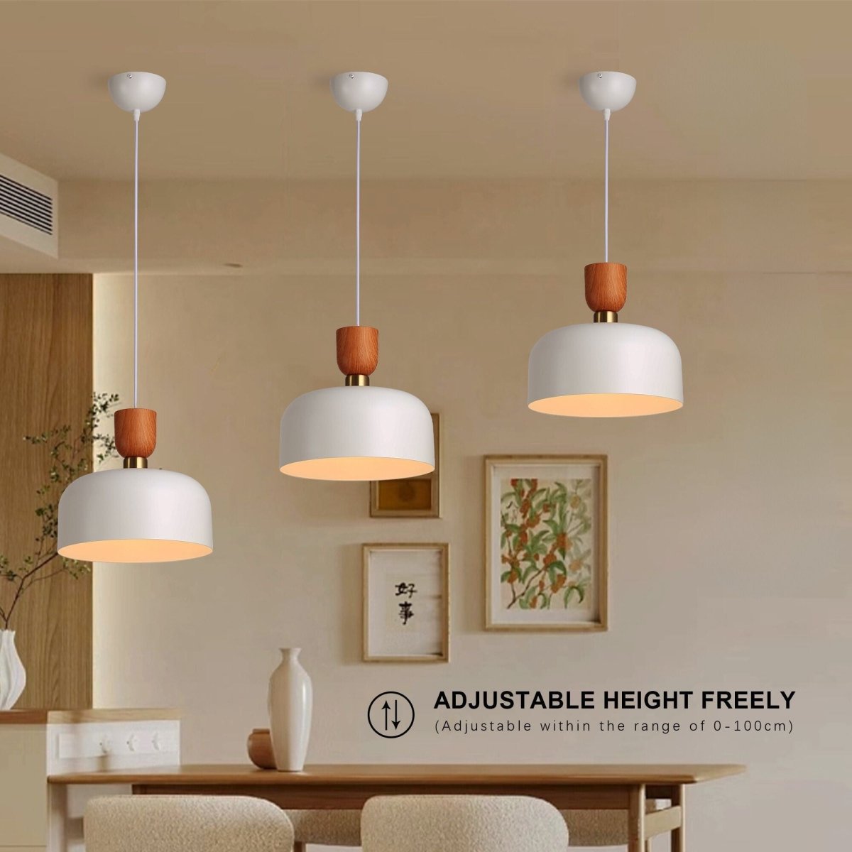 Lampara colgante nórdica "Franz" - Metal  - E27 - Barcelona Led-Decoración