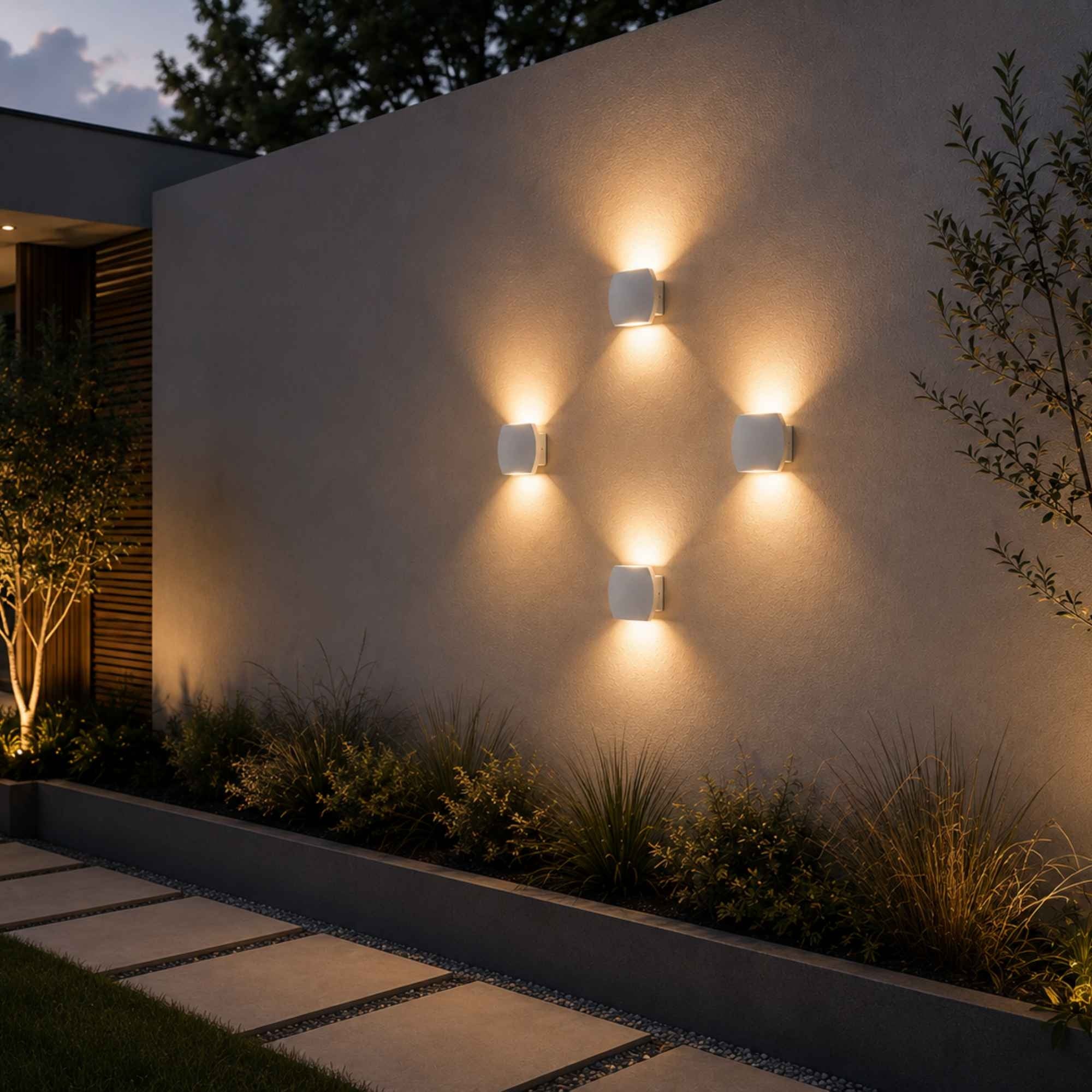 Aplique de pared LED "ARTEMIS" - Up & Down - 6W - 2700K- IP65 (20)