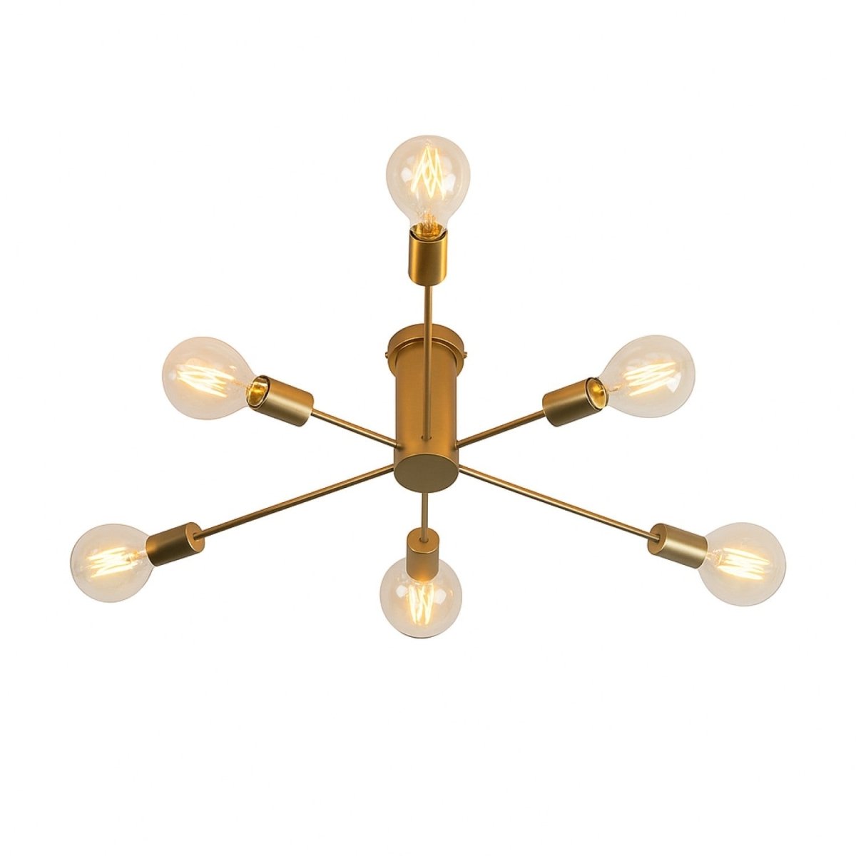 Lámpara de techo "ASTRA" - 6 luces - E27 - Barcelona Led-Decoración