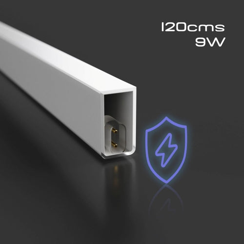 120cm Linear Light Fixture – Modern and Minimalist Hexagonal Design