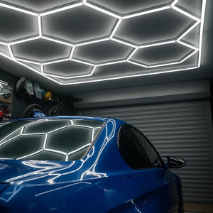 Luminaria Lineal de 120 cm – Diseño Hexagonal Moderno y Minimalista (2)