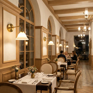 Aplique de pared "BANQUI" - E27 (18)