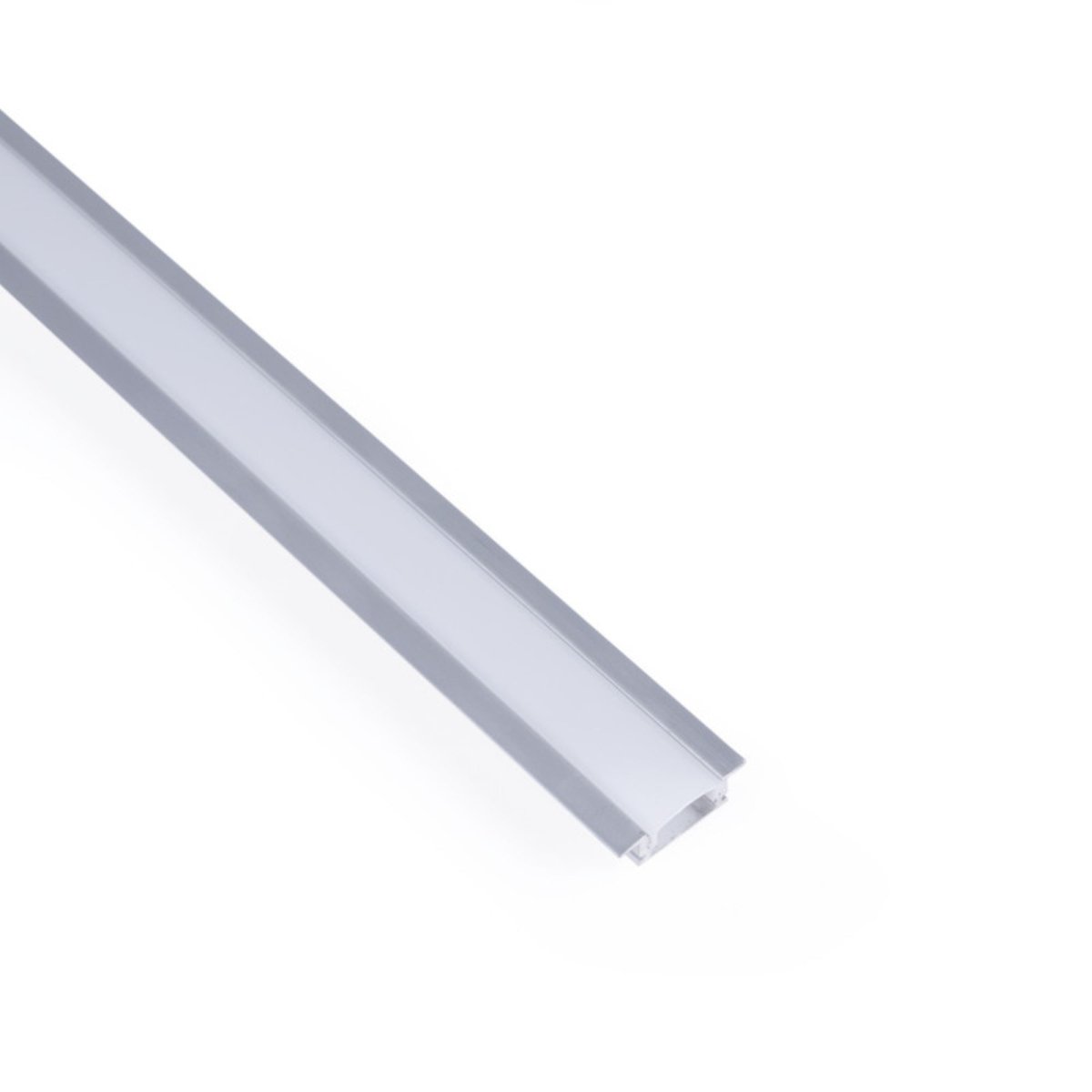 Difusor universal 16mm para perfil de aluminio Opal - Barcelona Led-Accesorios
