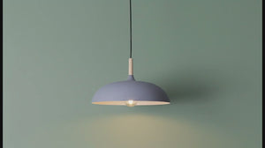 Lámpara colgante redonda "MELA" Moderna E27