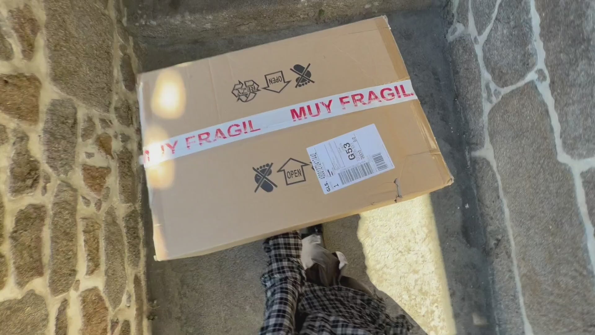 Lámpara de techo triple bolas cristal "TALÍ" - 3xE27