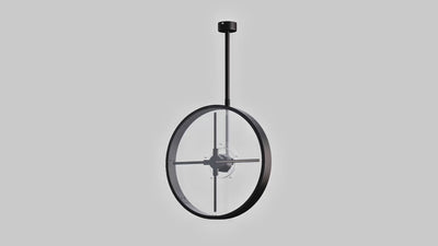 Ventilador holográfico 3D de techo - Soporte regulable - Ø 52cm - 72W