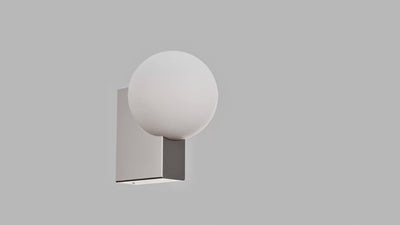 Aplique de pared de diseño "SIDERAL" - G9 - Bola de cristal