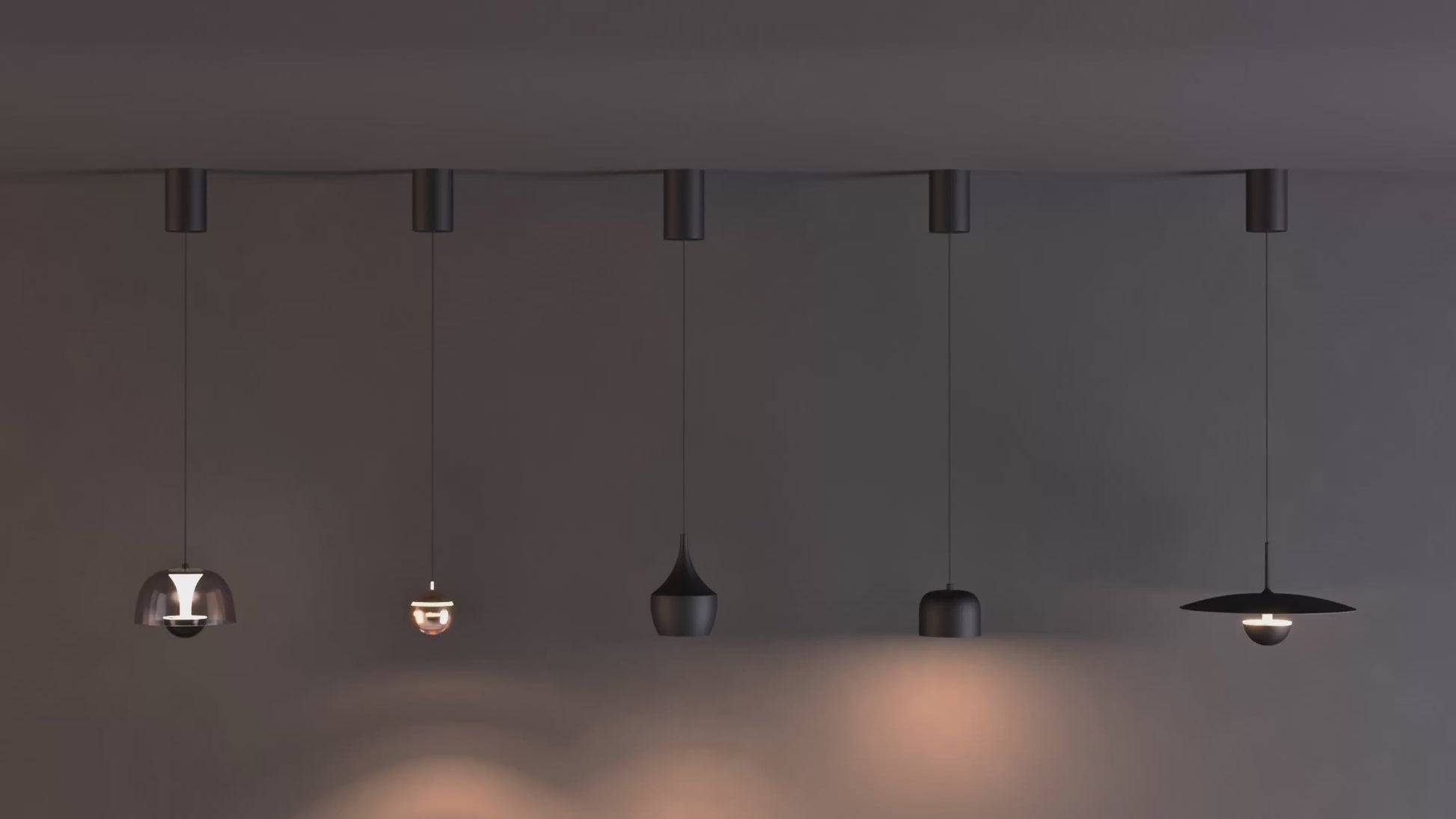 Lámpara colgante LED "GALEN" - 9W - 2700K - Driver Eaglerise - Chip OSRAM