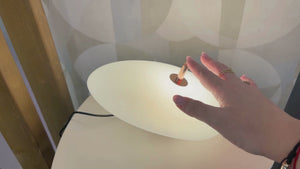Lampara de mesa de policarbonato "PEBBLES" - Táctil - 6W