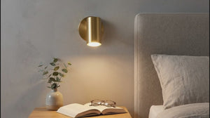 Aplique de pared interior orientable "Gian" - E27