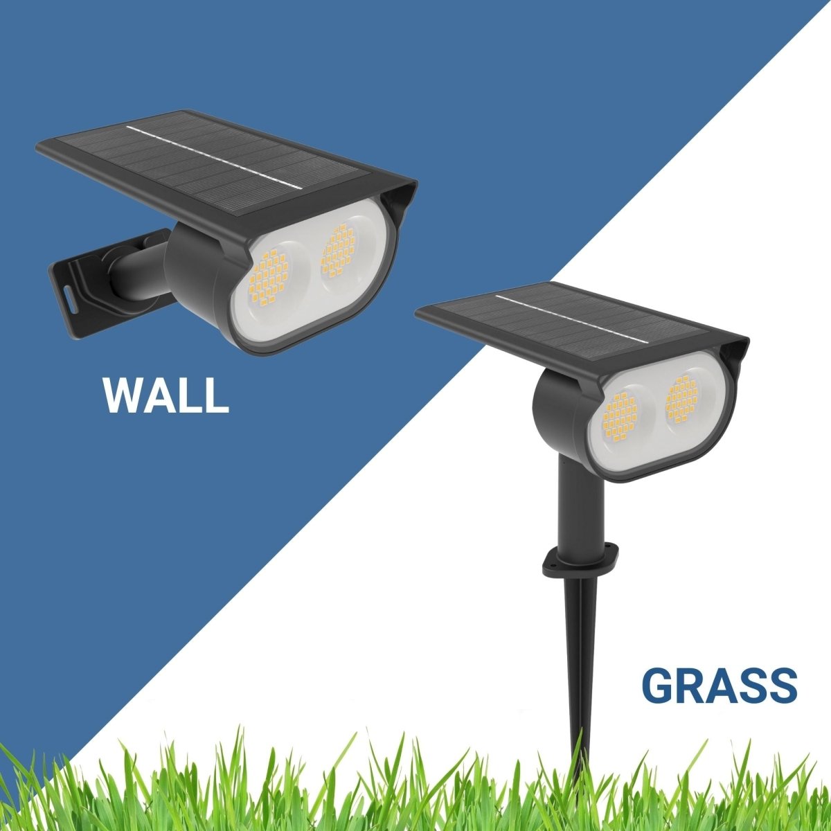 Foco solar exterior LED con pincho - 1.8W - IP65 - Barcelona Led-