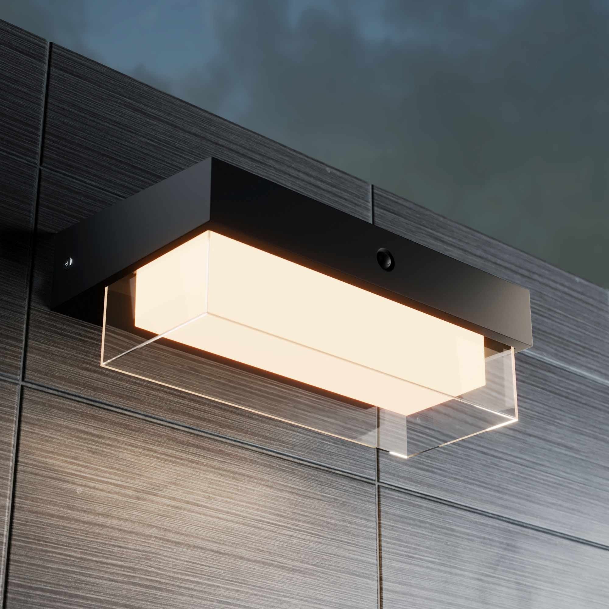 Lámpara LED solar con sensor de microondas - 3000K - IP65 - 900lm (2)