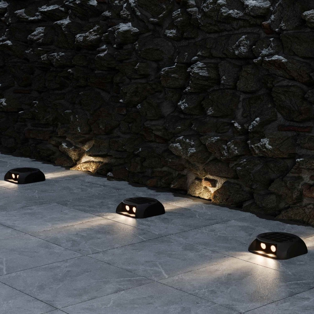 Luz LED solar de exterior - 3000K - 4 LED - 15 lm - IP65 - Barcelona Led-