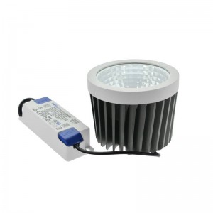 LED-Strahler 30W CREE Oberfläche Schwenkbar AR111 Dimmbar Weiss Kaltes Weiß  5500K 24°82 mm