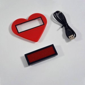 Leadleds LED-Auto-Schild, Farbprogrammierbar, mit Klettband: .de:  Bürobedarf & Schreibwaren