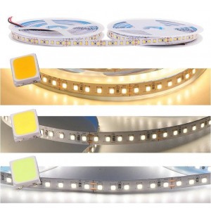 LED-Streifen 24V DC - 18W/m - Einfarbig - 10 mm - IP20 - 5 Meter Rolle - 120 LEDs/m