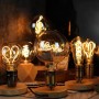 LED-Lampe „Love“ E27 G125 - 4W - 2200K - Ambiente schaffen - Akzente setzen