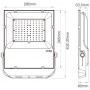 LED-Außenstrahler 100W RGB+CCT | MI LIGHT