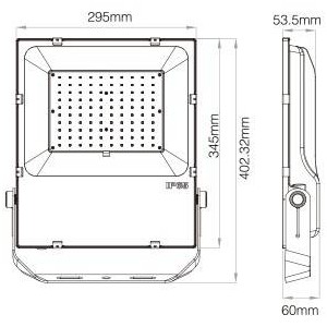 LED-Außenstrahler 100W RGB+CCT | MI LIGHT