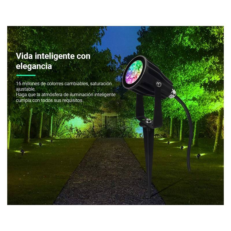 6W RGB+CCT LED-Gartenscheinwerfer mit Erdspieß : Mi Light