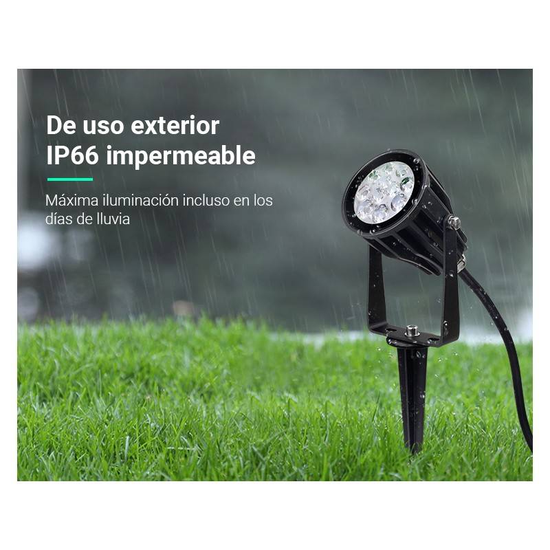 6W RGB+CCT LED-Gartenscheinwerfer mit Erdspieß : Mi Light