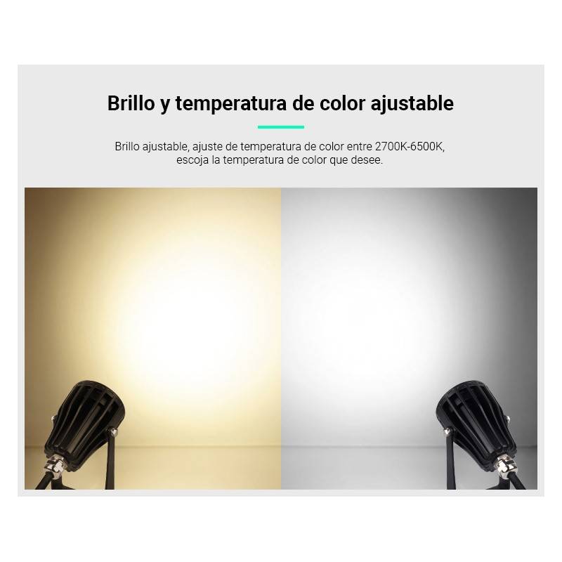 6W RGB+CCT LED-Gartenscheinwerfer mit Erdspieß : Mi Light