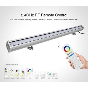 LED Wandfluter RGB+CCT 24W RF/WiFi Steuerung | Mi Light