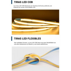 COB LED-Streifen - 10 Meter lang