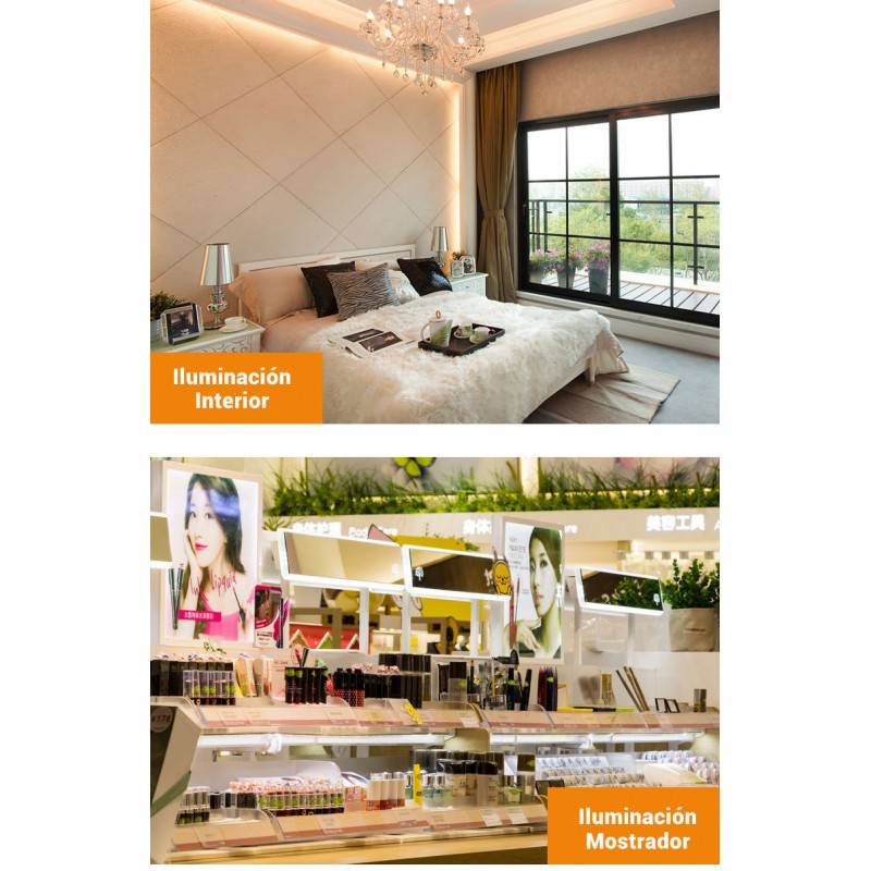 COB LED-Streifen 24V DC - 12W/m - 10mm - IP20 - Einsatz COB LED-Streifen 24V DC - 12W/m - 10mm - IP20 - Einsatz