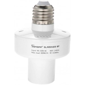 E27 WiFi Smart Lampenhalterung Adapter | SONOFF SLAMPHER