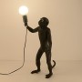 Affenleuchte aus Harz „Micu“ - E27 Tischlampe Nachttisch Affe