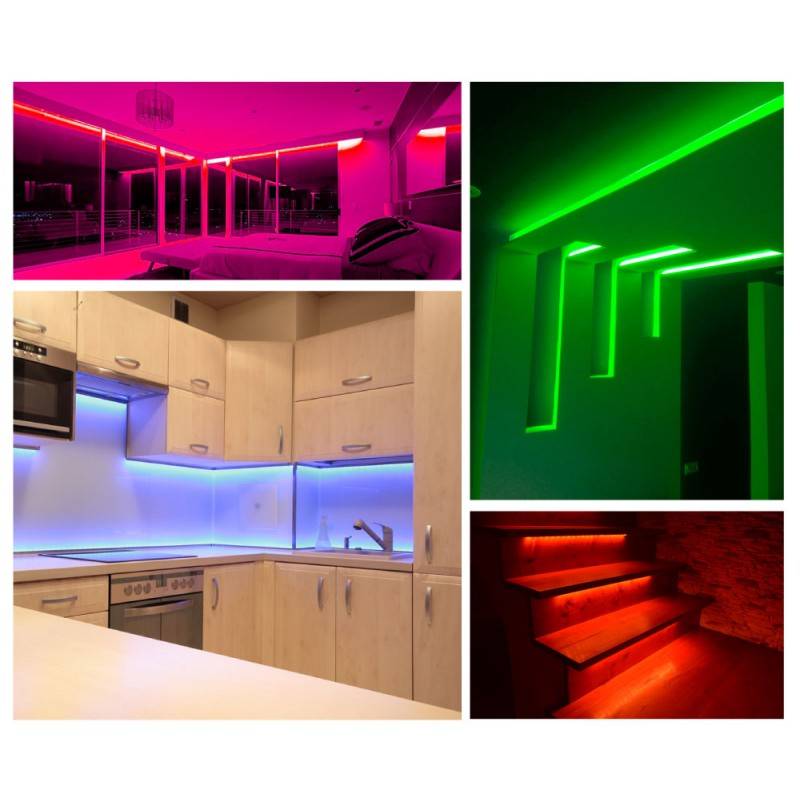 LED-Streifen 24V DC - Farben - Einsatz vielseitig