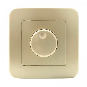 200W 230V Drehdimmer für Unterputzmontage und Blendrahmen