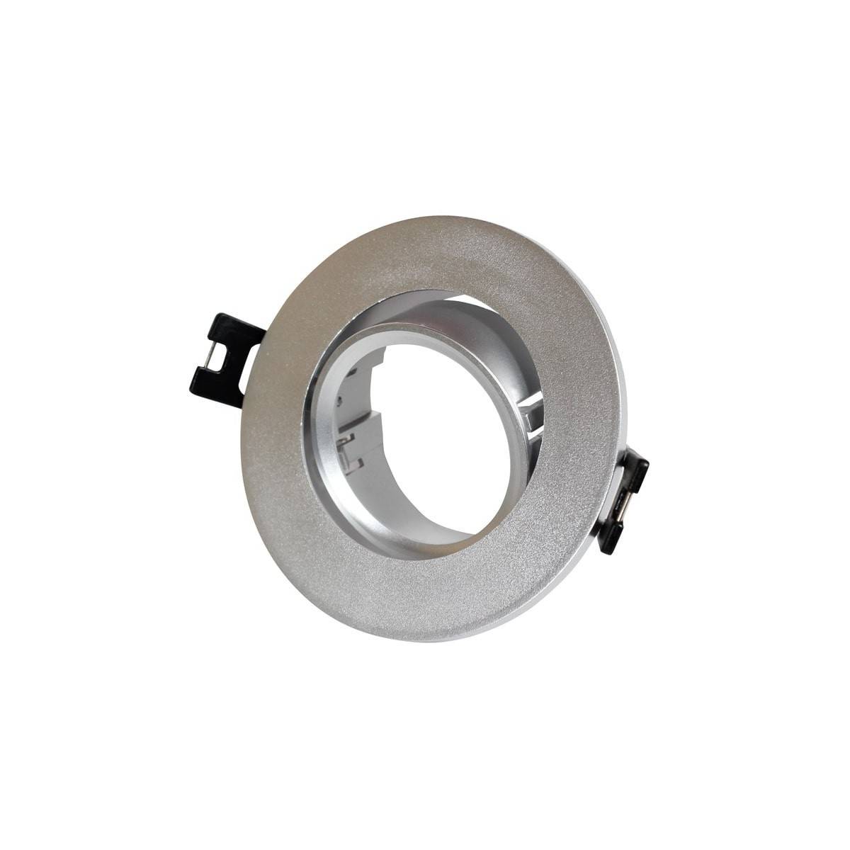 Schwenkbarer Downlight-Ring für GU10 / MR16 Leuchtmittel - Einbauöffnung Ø75 mm