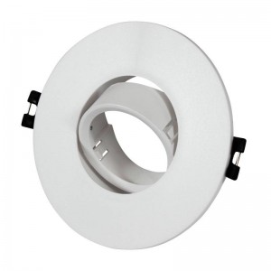 Schwenkbares Downlight-Einbauring GU10 - MR16 - Ø 110 mm