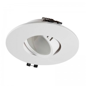 Einbaudownlight schwenkbares Downlight GU10, MR16 Ø110mm