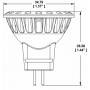 LED Reflektorlampe MR11 3W 12V 35mm