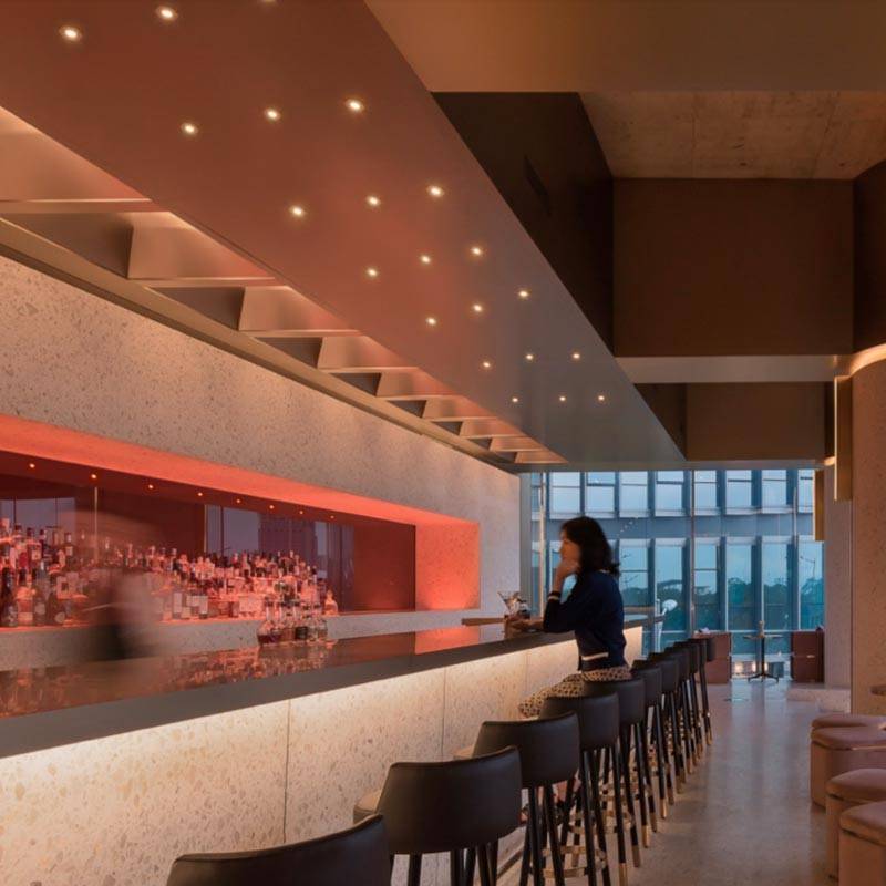 Mini-Einbau-Downlight LED 5W Low UGR 55x43,1mm Mini-Einbau-Downlight LED 5W Low UGR 55x43,1mm