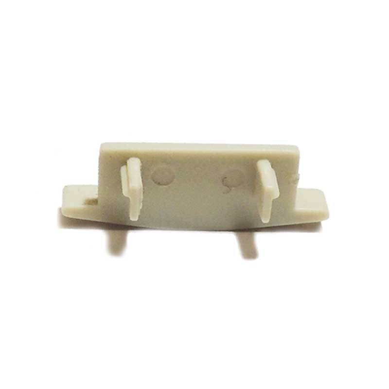 Seitliche Abdeckung für Profil 23x8mm mit Loch (BPERF23X8)