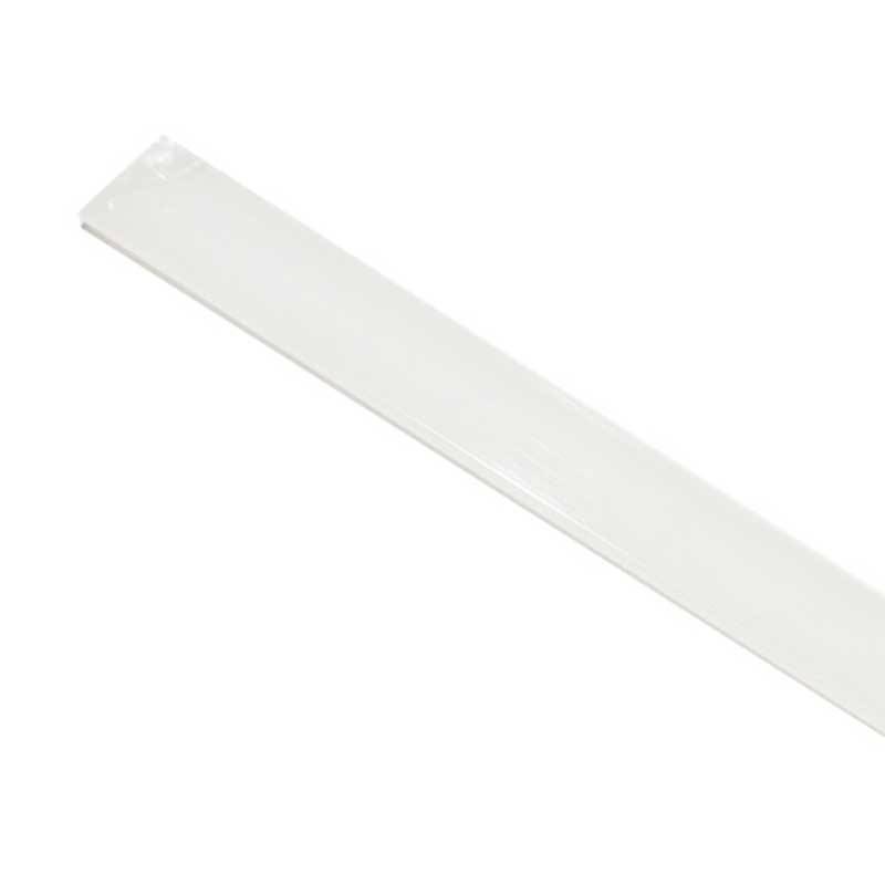 Diffusor für Aluminium-Bodenprofil 27x11mm opal (2mt)