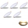 Runder LED-Einbaustrahler - 18W - Schnitt Ø 205 mm - 5 Jahre Garantie