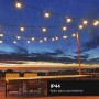 Solar LED-Lichterkette für den Außenbereich 8 Meter mit 10 integrierten Leuchtmittel