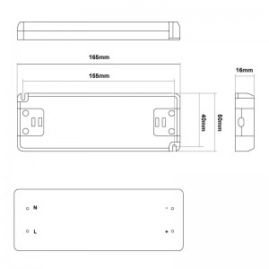 Stromversorgung 24V 30W 1.25A Slim IP20