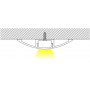 Aluminiumprofil für Oberflächenmontage 58 x 9mm (2 m) - LED Streifen Zubehör - Lichtaustritt direkt