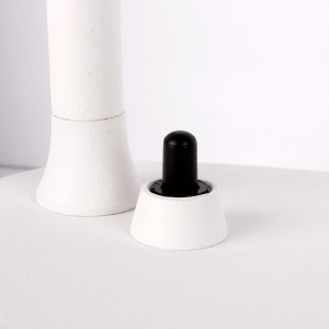 Minimalistische Skandi Tischlampe MARLENE - E27 Fassung Arne Jacobsen Inspiration - mit Schalter