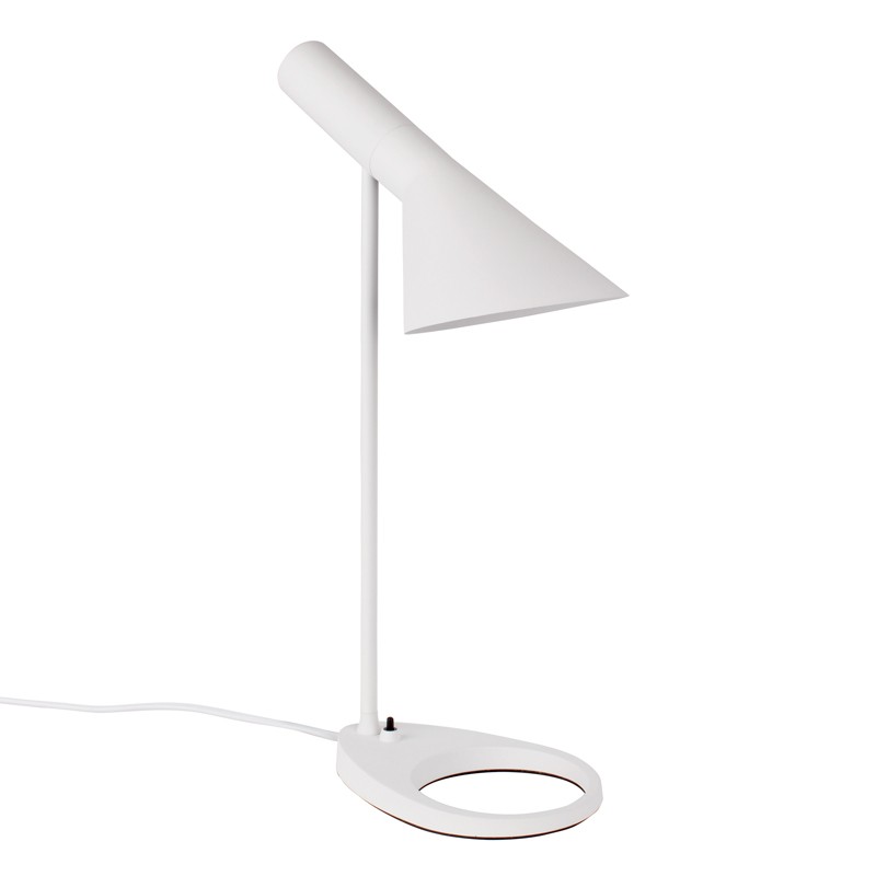 Designer Tischleuchte „Marlene“ - Arne Jacobsen Replikat Weiß